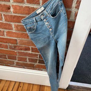 Top Shop Women's High Waisted Jeans 26